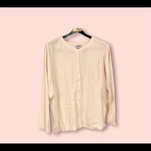 100% Silk Eileen Fisher Blouse